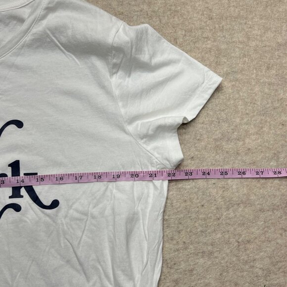 Gap New York City White Crewneck Short Sleeve Women's Graphic T-shirt XXL - Picture 7 of 8